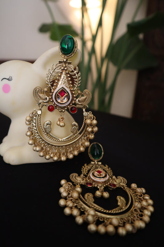 Vanmala Peacock Chandelier