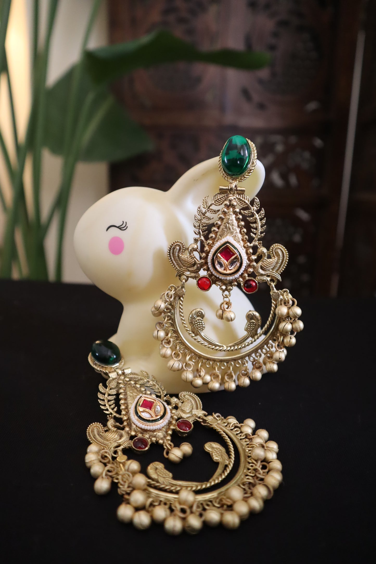 Vanmala Peacock Chandelier