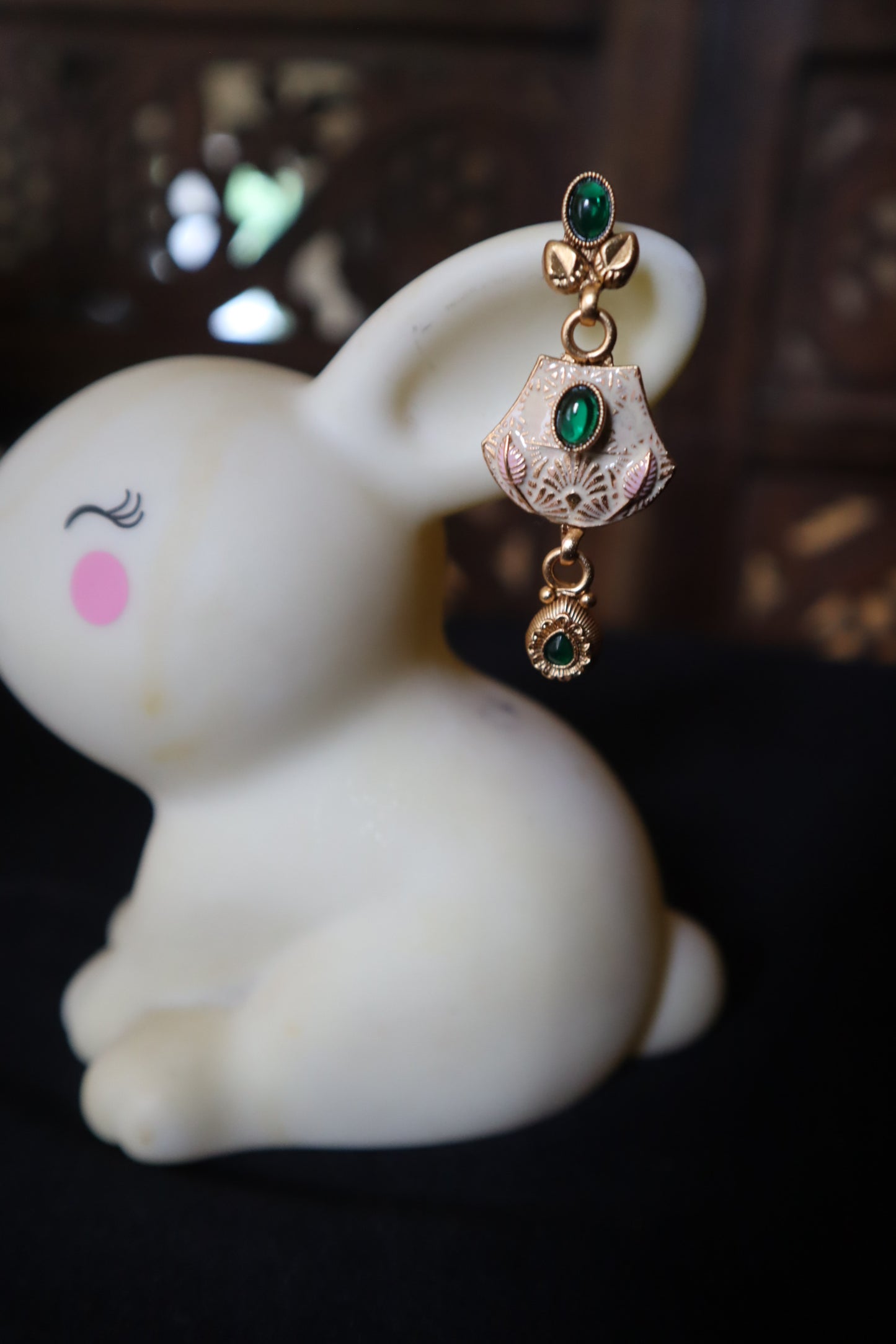 Rajsi Leher – Handcrafted Antique Kundan Necklace