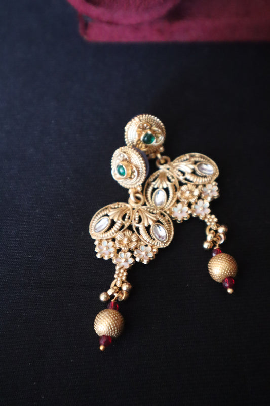 Jasmine Bloom Chandbali