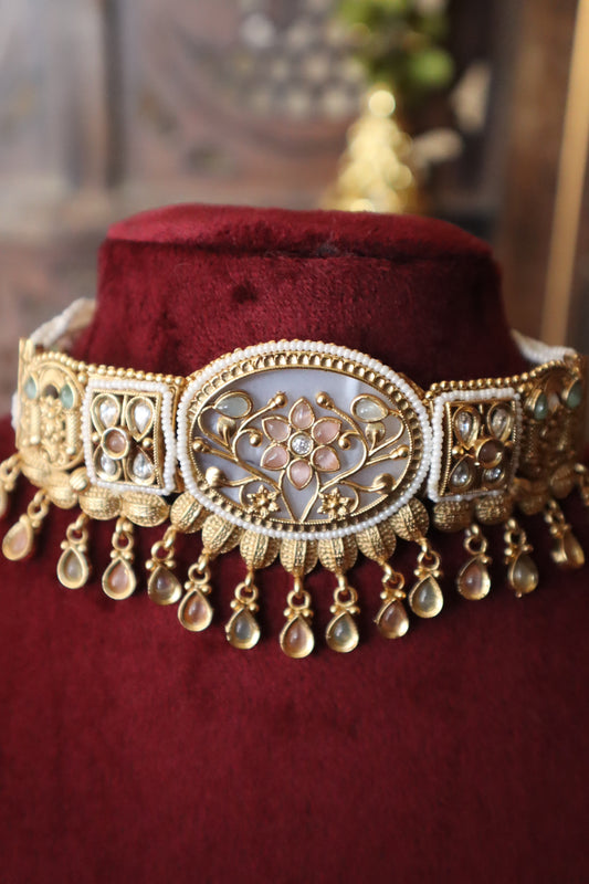 Rajbala Choker Set