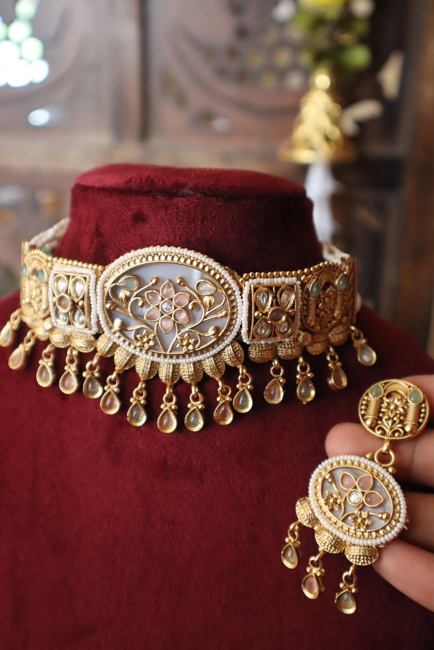 Rajbala Choker Set