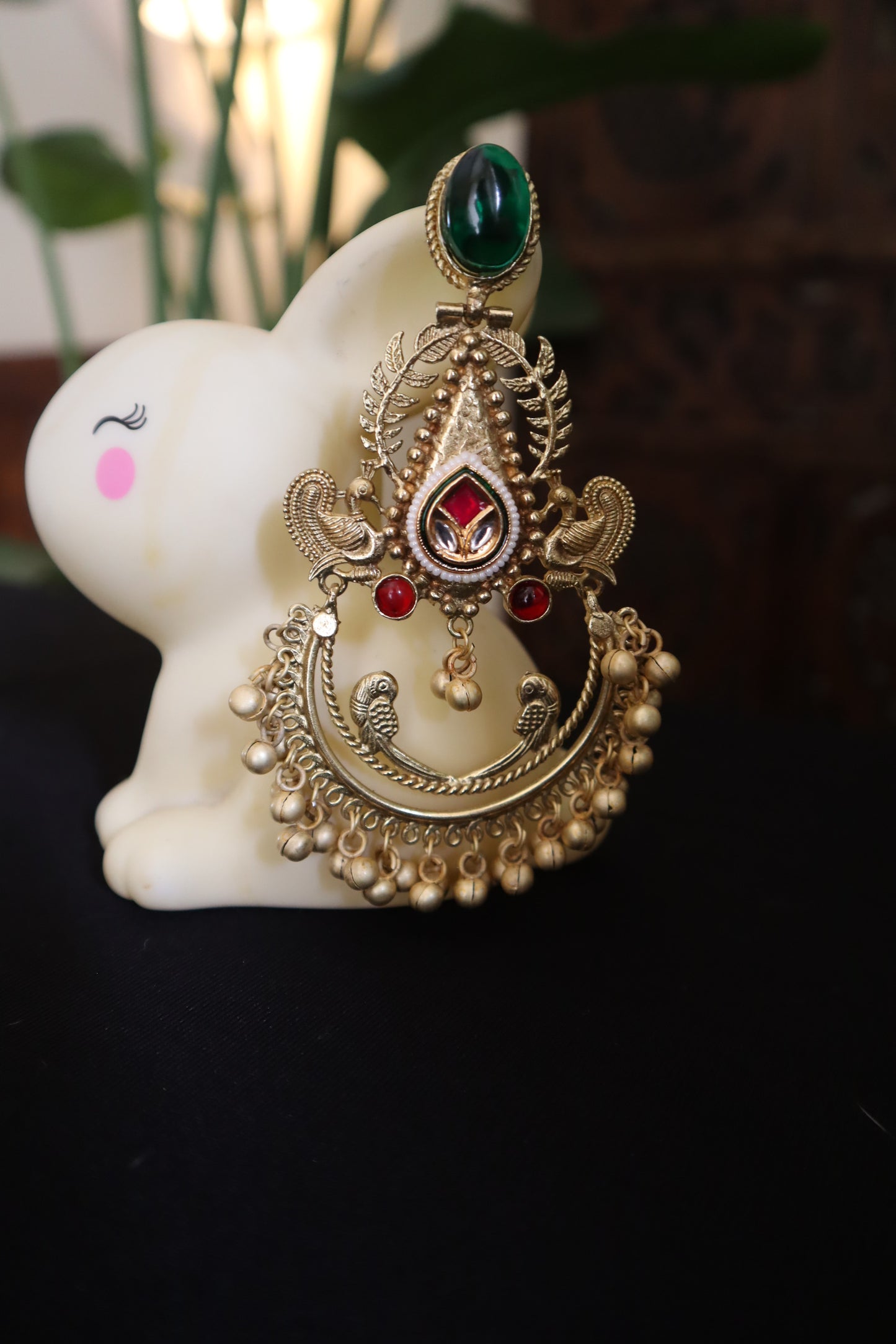 Vanmala Peacock Chandelier